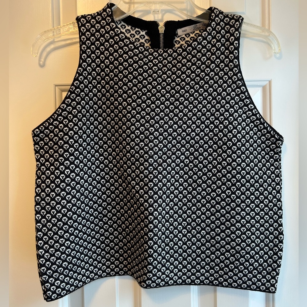 Zara Knit Patterned Top